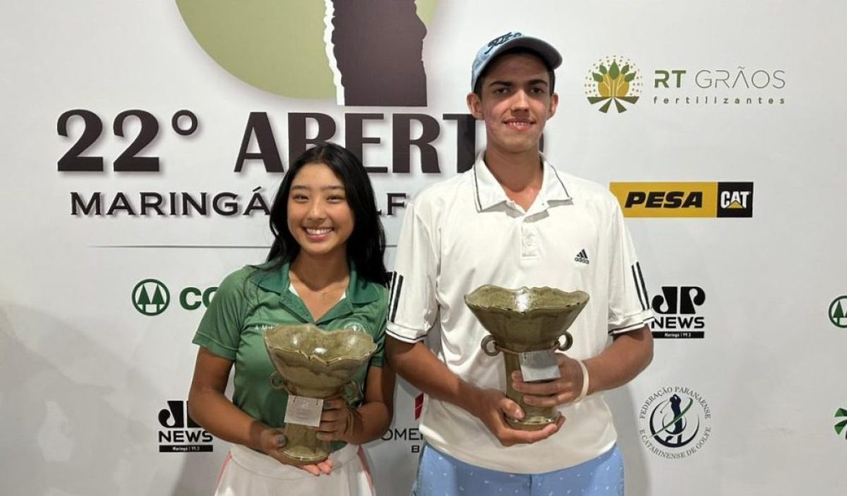 campeões Maringa Ana e nicolas